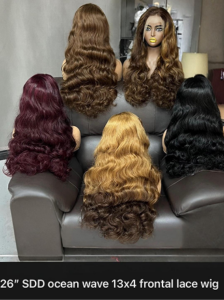 SDD Ocean Wave 13x4 Frontal Lace Wig (26 Inches)