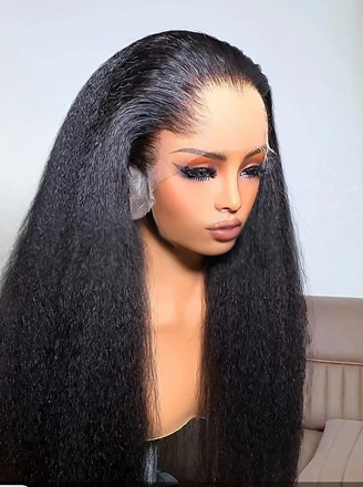 Yakki straight frontal wig